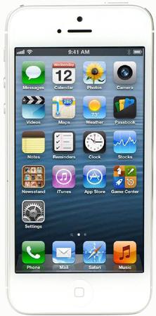 Смартфон Apple iPhone 5 32Gb White & Silver - Бутурлиновка