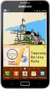 Смартфон Samsung Galaxy Note GT-N7000 Blue - Бутурлиновка